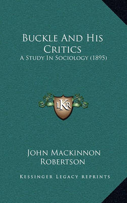 Book cover for Buckle and His Critics