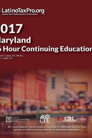 Cover of 2017 Maryland 16 Hour Continuing Education