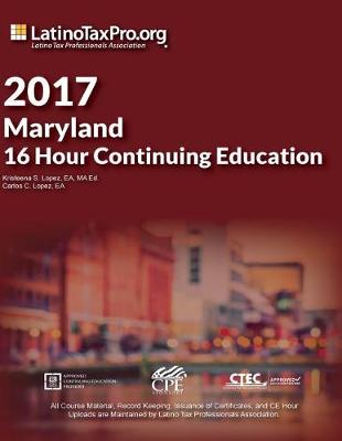 Book cover for 2017 Maryland 16 Hour Continuing Education