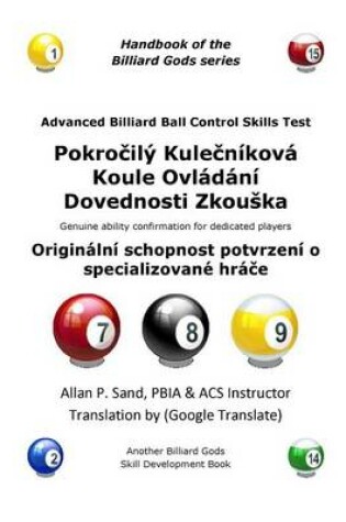 Cover of Advanced Billiard Ball Control Skills Test (Czech)