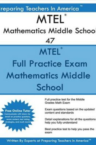 Cover of MTEL Mathematics Middle School 47