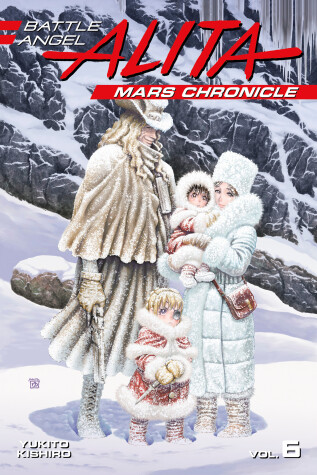 Book cover for Battle Angel Alita Mars Chronicle 6