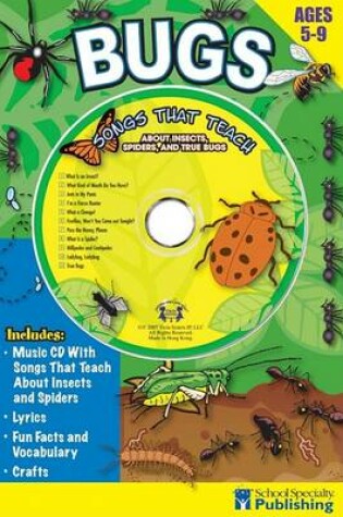 Cover of Bugs Sing Along Activity Book with CD
