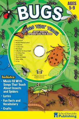 Book cover for Bugs Sing Along Activity Book with CD