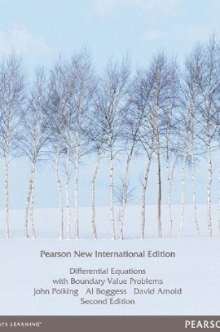 Cover of Differential Equations with Boundary Value Problems: Pearson New International Edition