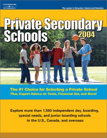 Book cover for Private Secondary Schools 2003