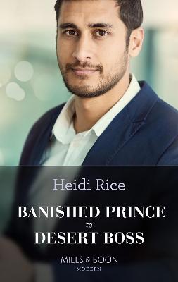 Book cover for Banished Prince To Desert Boss