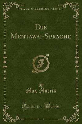 Book cover for Die Mentawai-Sprache (Classic Reprint)