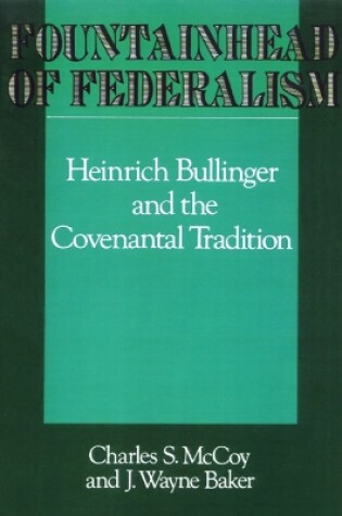 Cover of Fountainhead of Federalism