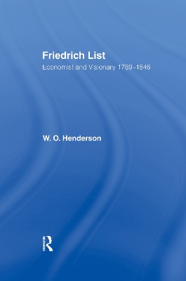 Book cover for Friedrich List