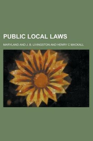 Cover of Public Local Laws