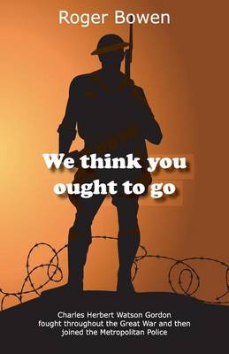 Book cover for We think you ought to go