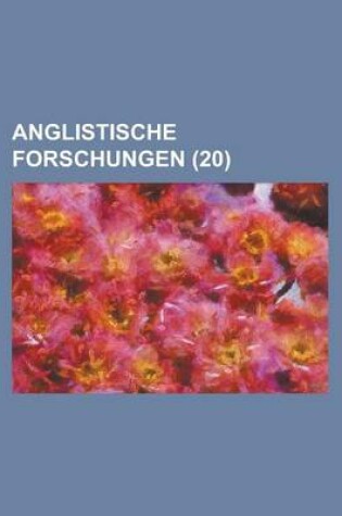 Cover of Anglistische Forschungen (20)
