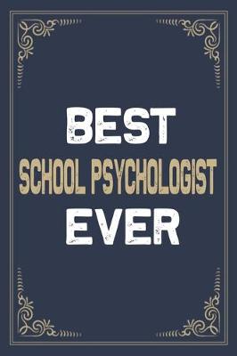 Book cover for Best School Psychologist Ever