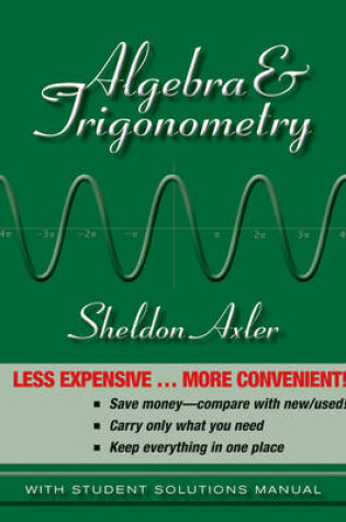 Cover of Algebra and Trigonometry