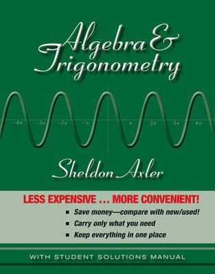 Book cover for Algebra and Trigonometry