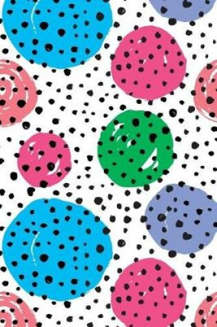 Cover of Bullet Journal Notebook Circles and Spots Pattern 3