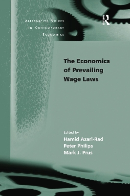 Book cover for The Economics of Prevailing Wage Laws