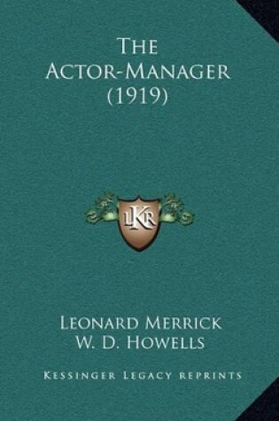 Cover of The Actor-Manager (1919)