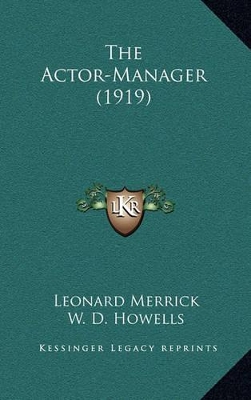 Book cover for The Actor-Manager (1919)