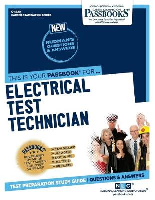 Book cover for Electrical Test Technician (C-4920)