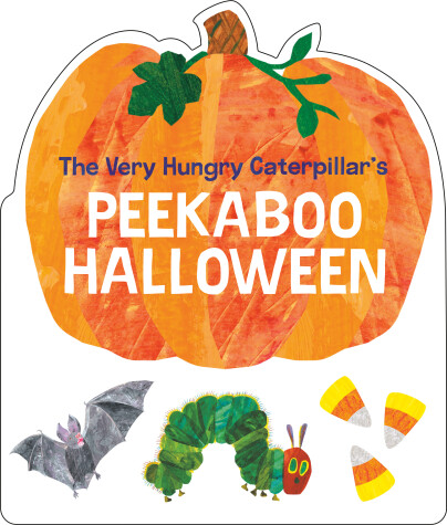 Book cover for The Very Hungry Caterpillar's Peekaboo Halloween