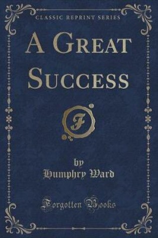 Cover of A Great Success (Classic Reprint)