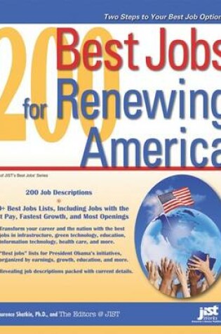 Cover of 200 Best Jobs for Renewing America