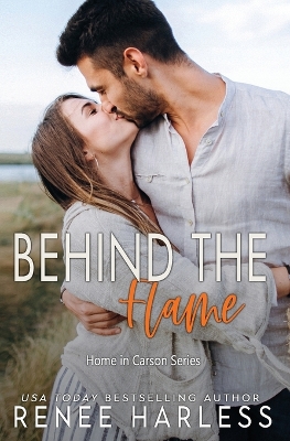 Book cover for Behind the Flame