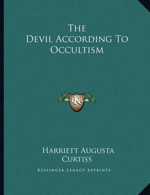 Book cover for The Devil According to Occultism