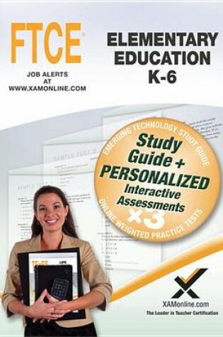 Cover of FTCE Elementary Education K-6 Book and Online