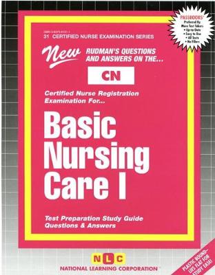 Book cover for Basic Nursing Care I