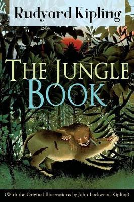 Book cover for The Jungle Book (With the Original Illustrations by John Lockwood Kipling)