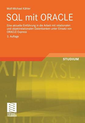 Book cover for SQL mit ORACLE