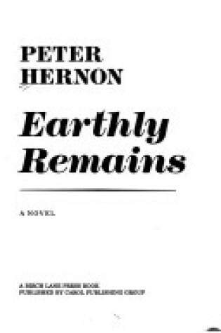 Cover of Earthly Remains Hernon