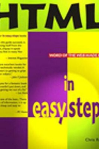 Cover of HTML in Easy Steps