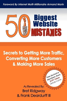 Book cover for 50 Biggest Website Mistakes