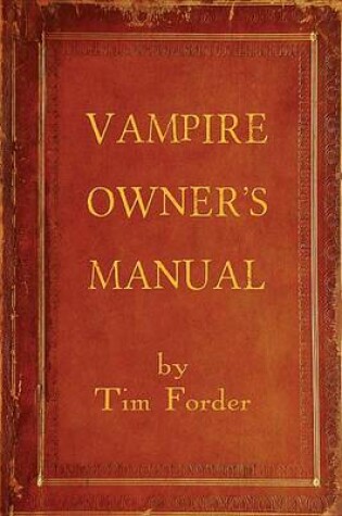Cover of Vampire Owner Manual