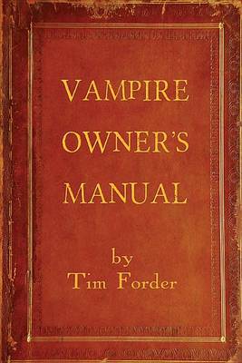 Book cover for Vampire Owner Manual