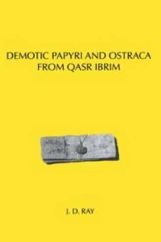 Cover of Demotic Papyri and Ostraca from Qasr Ibrim