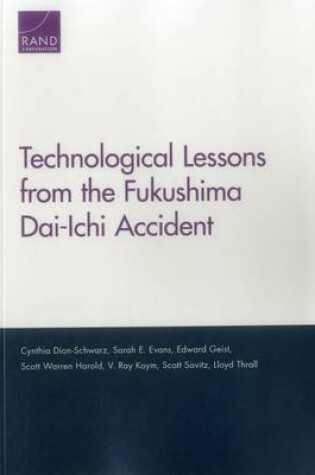 Cover of Technological Lessons from the Fukushima Dai-Ichi Accident