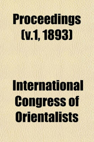 Cover of Proceedings Volume 18-19