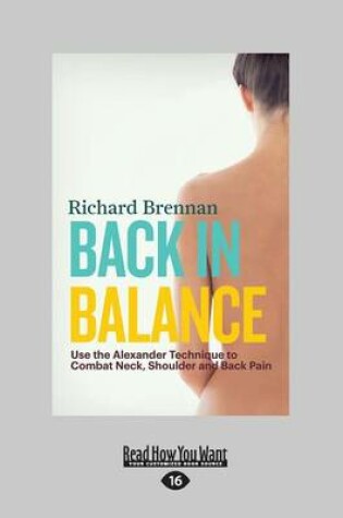 Cover of Back in Balance