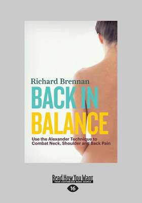 Book cover for Back in Balance