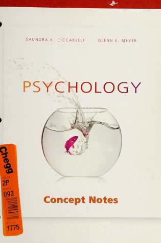 Cover of Concept Notes for Psychology (all editions)