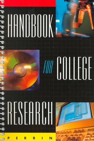 Cover of Handbook for College Research