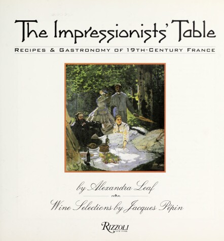 Book cover for The Impressionists' Table