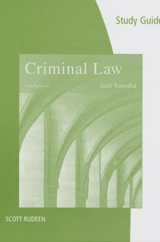 Cover of Study Guide for Samaha's Criminal Law, 11th