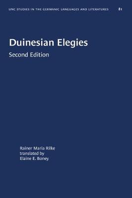 Book cover for Duino Elegies