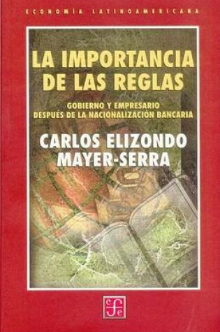 Cover of La Importancia de Las Reglas